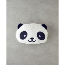 English Home Sweet Panda Bebe Dekoratif Kırlent 40x26 cm Beyaz