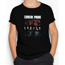 Linkin Park Pixel Siyah Çocuk Tişört