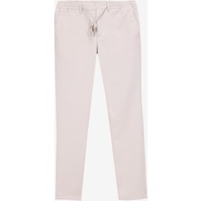 Altınyıldız Classics Bağlamalı Bel Normal Paça Slim Fit Taş Erkek Pantolon ACE001252275_TAS