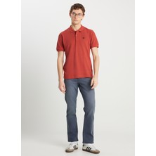 Wrangler Kiremit Erkek Polo T-Shirt MW7D5K4XX2T222 Erkek Regular Polo