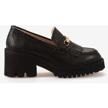 Rouge Hakiki Deri Topuklu Günlük Ayakkabı 6450