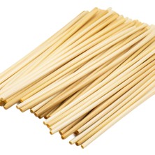 Buğday Sapı Pipet 20 cm (500 Adet)