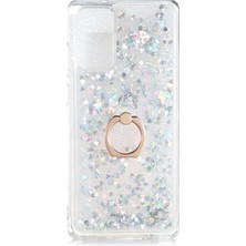 Spia Xiaomi Poco M3 Kılıf Gümüş Liss Sulu Simli Silikon Kapak Orijinal Esnek Ince Geliştirilmiş Dayanıklı Darbe Karşıtı Koruyucu Yeni Nesil Tasarım (Xiaomi Poco M3, Gümüş)