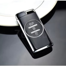 Chery Tiggo 7 Pro Anahtar Kılıfı Siyah-Silver