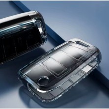 Volkswagen Tiguan Şeffaf-Füme Anahtar Kılıfı 2016-2020