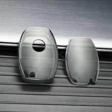 Mercedes W463 G Serisi Şeffaf-Füme Anahtar Kılıfı