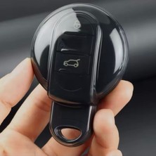 Mini Cooper F55 Şeffaf-Füme Anahtar Kılıfı