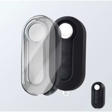 Fiat Panda Şeffaf-Füme Anahtar Kılıfı