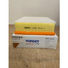 Wunder WH664 Hava Filtresi Doblo 10> Lınea 07> Punto 05> Mıto 08> Corsa D