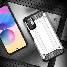 Xiaomi Redmi Note 10 5g Kılıf Rntc Crash Silikon Kapak-Mavi