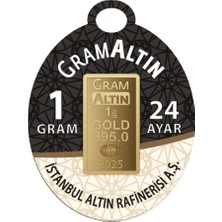 İAR 1 Gram 24 Ayar Külçe Altın