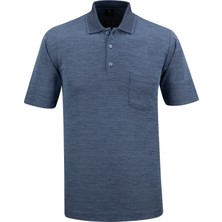 Erkek Polo Yaka Cepli Klasik Kalıp Tişört - 5114