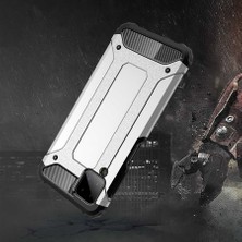 Galaxy M12 Kılıf Rntc Crash Silikon Kapak-Gri