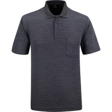 Erkek Polo Yaka Cepli Klasik Kalıp Tişört - 5114