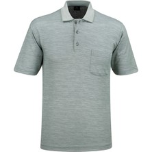 Erkek Polo Yaka Cepli Klasik Kalıp Tişört - 5114