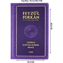 Feyzü'l Furkan Tefsirli Kur'an-ı Kerim Meali (Ciltli) – Lila - Hasan Tahsin Feyizli