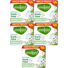 Molped Pure&Soft 230 Adet Normal Hijyenik Ped Mega Pk %0 Boya ve Paraben İçermez