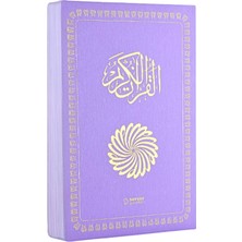Feyzü'l Furkan Kur'ân-I Kerîm ve Tefsirli Meali Büyük Boy - Mushaf ve Meal - İnce Cilt Lila - Hasan Tahsin Feyizli