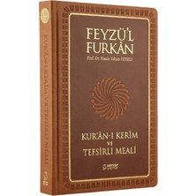 Feyzü'l Furkan Kur'an-I Kerim ve Tefsirli Meali (Cep Boy - Mushaf ve Meal- Ciltli) Taba