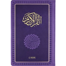 Feyzü'l Furkan Kur'ân-I Kerîm ve Tefsirli Meali Büyük Boy - Mushaf ve Meal - (Ciltli) Lila - Hasan Tahsin Feyizli