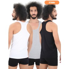 Erkek 6'lı Full Likralı Rambo Sporcu Atlet