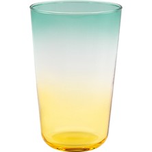 Renard 4'lü Meşrubat Bardağı Seti - Turuncu/yeşil - 395 ml