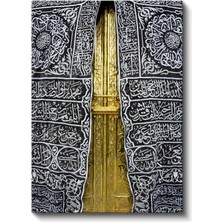 Kabe Örtüsü - Kutsal Kisvenin Zarafeti Kanvas Tablo