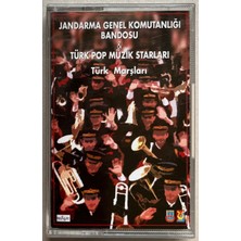 Jandarma Genel Komutanlığı Bandosu Türk Pop Müzik Starları Kaset (Orjnal Dönem Baskı Kaset)