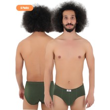 Cennetoğlu 6'lı Ekonomik Pamuklu Erkek Slip Külot - Gün Boyu Konfor ve Kalite