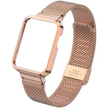Xiaomi Redmi Watch (Mi Watch Lite) Uyumlu Krd-59 Metal Kordon Zore - Colorful