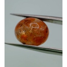 5.40CT 11.9x9.8mm Oval Cabachon Natural Sunstone