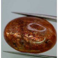 19.75CT 22.3X15.6MM Oval Cabachon Natural Sunstone