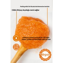 Lucille %100 Vegan Mandalina Aromalı Şekerli Body Scrub , Nemlendirici Vücut Peelingi - 250 gr