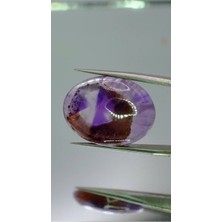 22.45CT 23.9X18MM Oval Cabachon Natural Star Amethyst