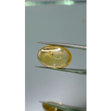 11.15 ct 17X11.2 mm Oval Cabachon Natural Citrine