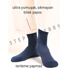 Steppe Berry 6'lı Erkek Dikişsiz Bambu Soket Çorap