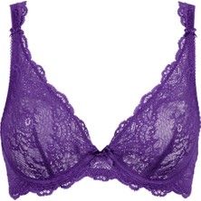 Aubade Danse Des Sens Bügel-Triangel Bh, Dantelli ve Saten Detaylı Üçgen Sütyen