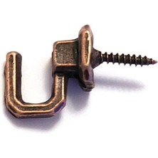 Vidalı Kanca, Askı Küçük - 15X23MM, Eskitme - 100 Adet