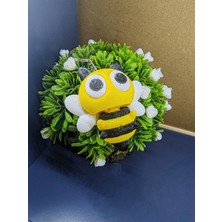 Arı Temalı Kartlı Anahtarlık Hediyelik 15 x 10  cm  Kart (25 Adet )