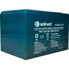 12V 14AH Vrla Tipi Elektrikli Bisiklet Aküsü 2 Yıl Garantili