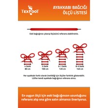 Tex Foot Yuvarlak Polyester Spor Ayakkabı Ve Bot Bağcığı