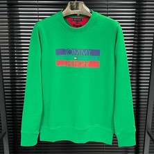 Göğüs Baskılı Sweatshirt