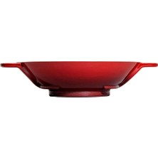 Sürel 28 cm Yuvarlak Wok Tava Degrade Kırmızı