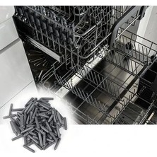 Alkan 100 Adet Pas Önleyici Bulaşık Makinesi Sepet Çubukları Için Plastik Kapak Uçları Çizilmeleri Önler - Gri Renk