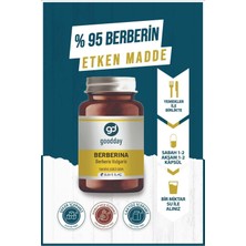 Goodday Berberina Kapsül %95 Berberin İçeren Besin Takviyesi