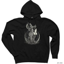 Z zepplin Opeth Siyah Kapşonlu Sweatshirt Hoodie