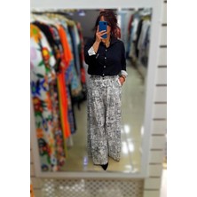 Desenli Palazzo Pantolon