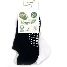 Biorganic Unisex 2'li Kaymaz Çorap 68487