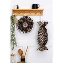 2'li Mutfak Seti Çok Amaçlı Organizer Düzenleyici Poşetlik ve Pilav Demleme Örtüsü Takımı