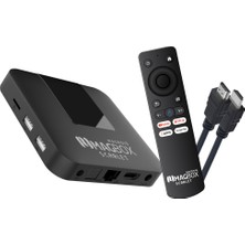 Zemheri Magbox Magroıd Scarlet 16 GB HDD 2 GB Ram 2.4g H313 Cpu Ses Komut Kumandalı Androıd Tv Box